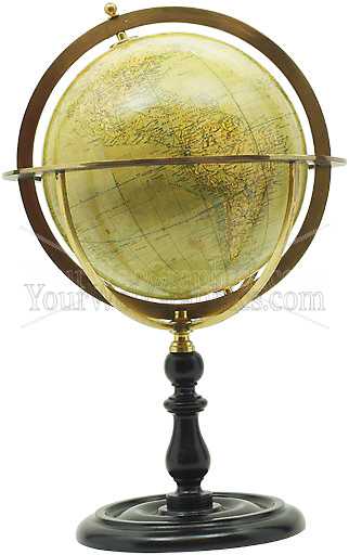 photo - antique-brass-and-wooden-globe-2-jpg